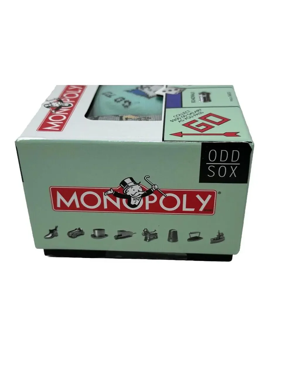 Odd Sox, Funny Crew Socks, Monopoly Board Game, Adult Large Men 8-12 Christmas - Picture 7 of 9